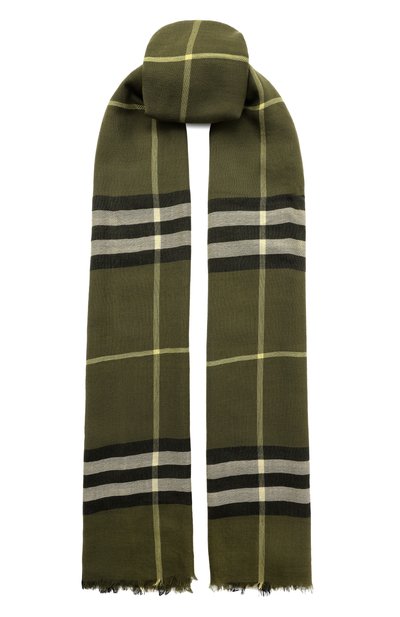 Мужской шерстяной шарф BURBERRY, арт. 8112491