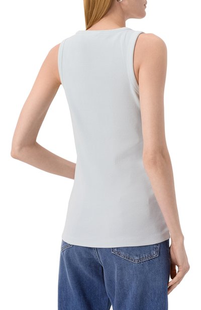 Хлопковая майка BOSS ORANGE, арт. 50536985, фото 4