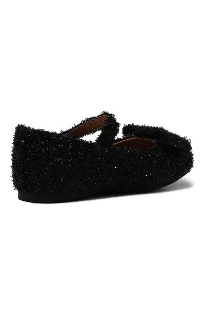 Балетки AGE OF INNOCENCE черного цвета по цене 14100 руб., арт. 000013/ELLEN LUREX/25, фото 3 Балетки AGE OF INNOCENCE, арт. 000013/ELLEN LUREX/25, фото 3