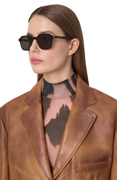 Солнцезащитные очки SAINT LAURENT, арт. SL 715 SLIM 002, фото 3