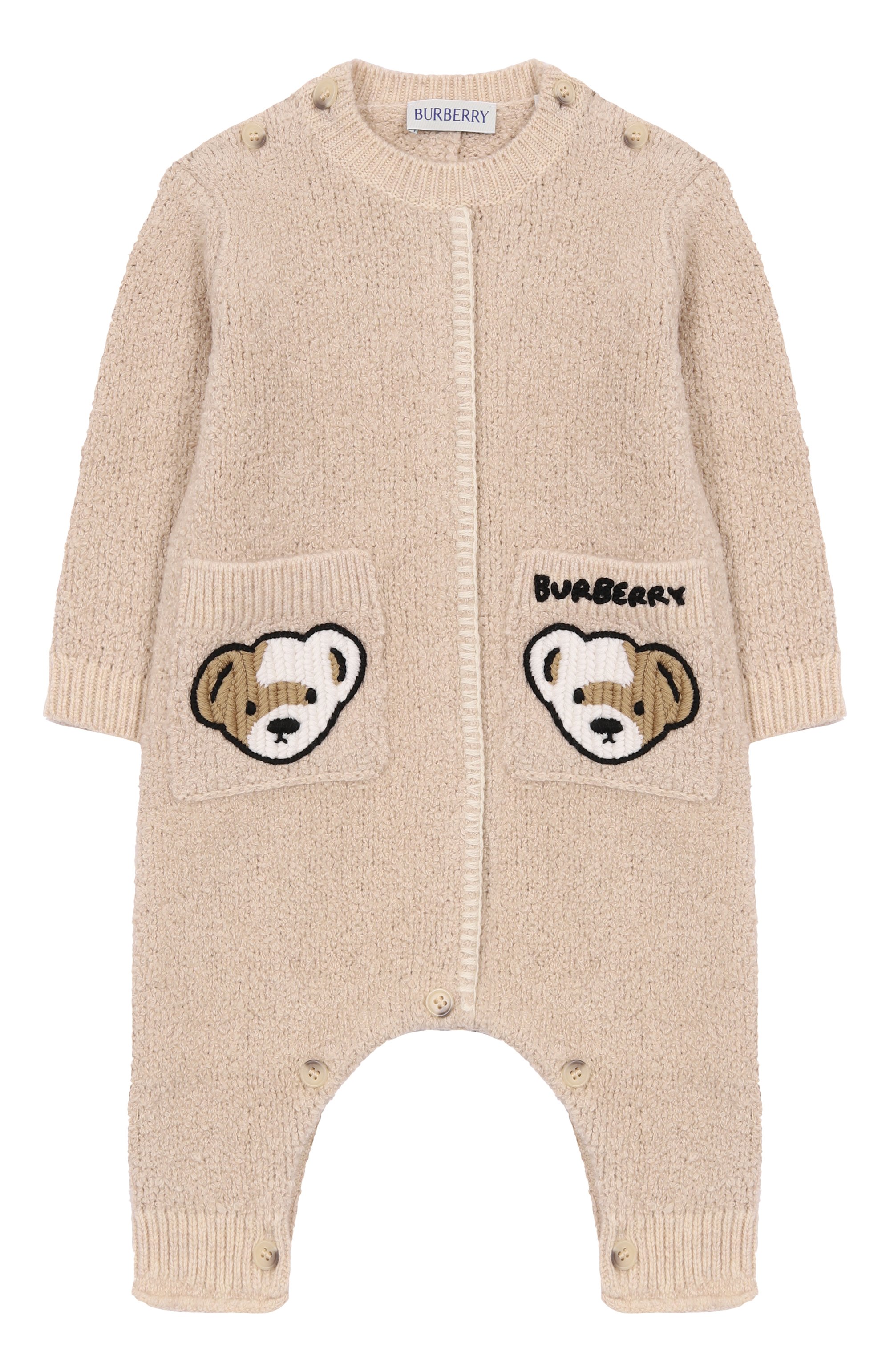 Комбинезон из хлопка и кашемира BURBERRY, арт. 8108721, фото 1