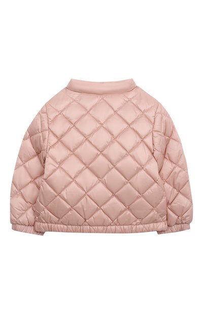Пуховая куртка MONCLER светло-розового цвета по цене 41250 руб., арт. H1-951-1A000-15-53048/9-12M, фото 2 Пуховая куртка MONCLER, арт. H1-951-1A000-15-53048/9-12M, фото 2