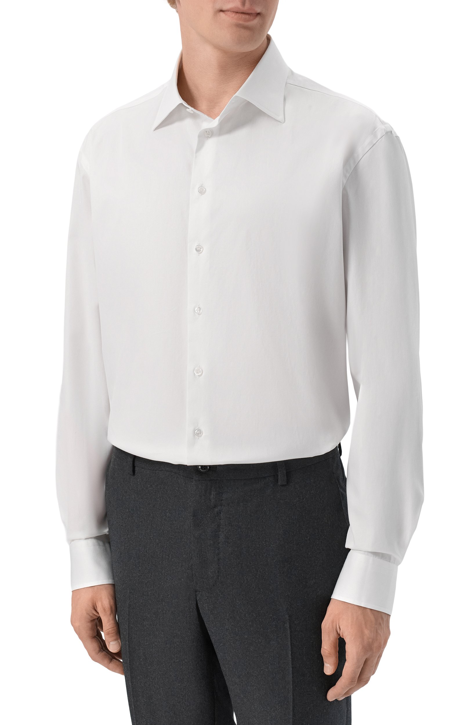 Хлопковая сорочка GIORGIO ARMANI, арт. GM000468/TE11187, фото 3