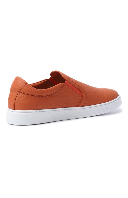 Кожаные слипоны Stefano Ricci UF50_G2320/VD Оранжевый  UF50_G2320/VD Фото 4