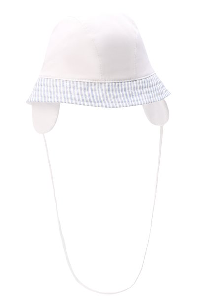 Хлопковая панама IL TRENINO белого цвета по цене 6550 руб., арт. 22 7971, фото 2 Хлопковая панама IL TRENINO, арт. 22 7971, фото 2