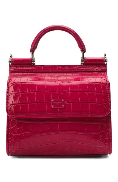 Сумка sicily 58 micro из кожи аллигатора DOLCE & GABBANA, арт. BB6846/A2Y14/AMIS, фото 1