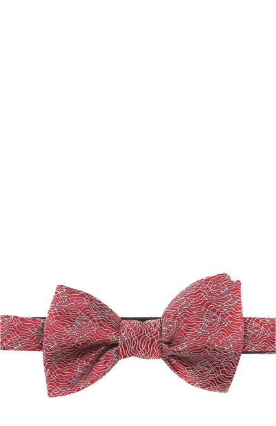 Шелковый галст ук-бабочка с узором LANVIN, арт. 2051, фото 1