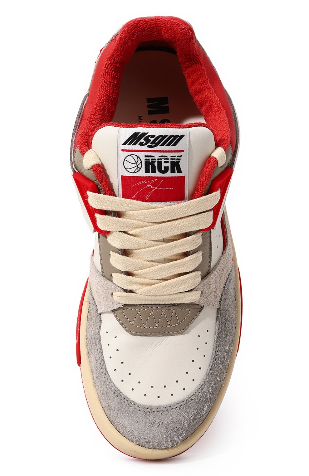 Комбинированные кеды new rck MSGM разноцветного цвета по цене 47400 руб., арт. 3541MDS603/487, фото 6 Комбинированные кеды new rck MSGM, арт. 3541MDS603/487, фото 6