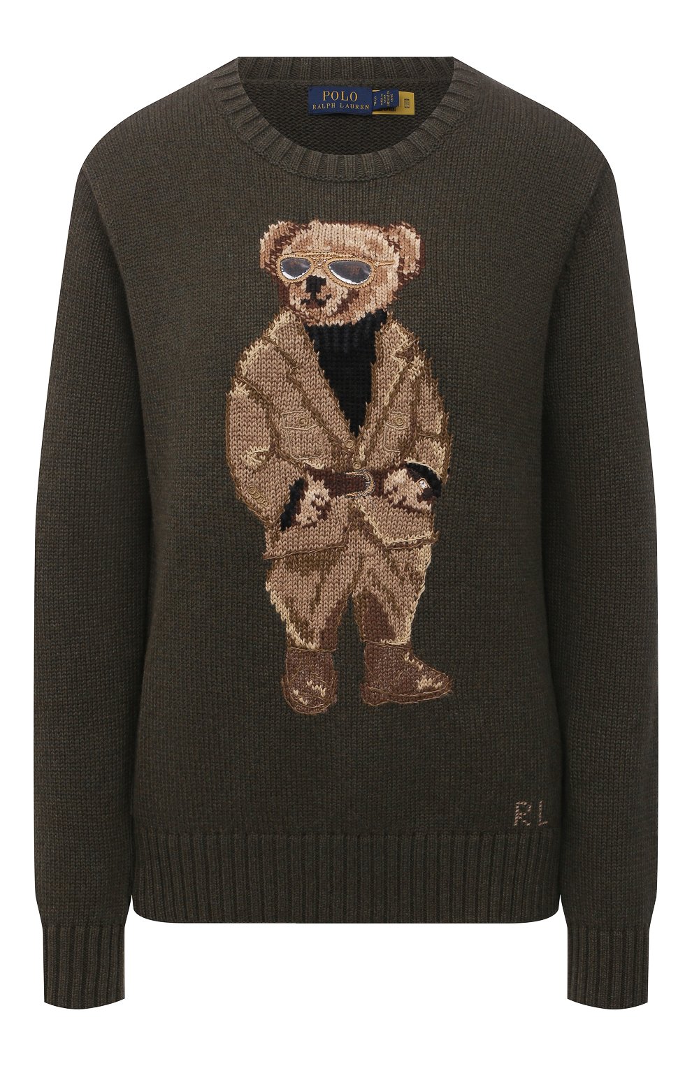 Хлопк овый свитер POLO RALPH LAUREN, арт. 211839022, фото 1