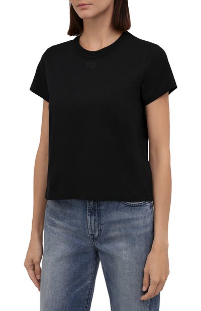 Хлопковая футболка ALEXANDERWANG.T, арт. 4CC3211282, фото 3