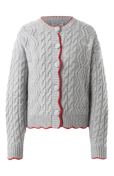 Женский кардиган из шерсти и вискозы MC2 SAINT BARTH, арт. MALLERY/03819G
