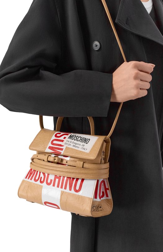 Сумка Tie Me small Moschino MC4214PP00/0L1 Бежевый  MC4214PP00/0L1 Фото 2