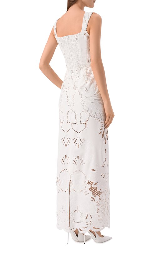 Платье Giuseppe di Morabito 06PSDR521S 16313 Белый  06PSDR521S 16313 Фото 3