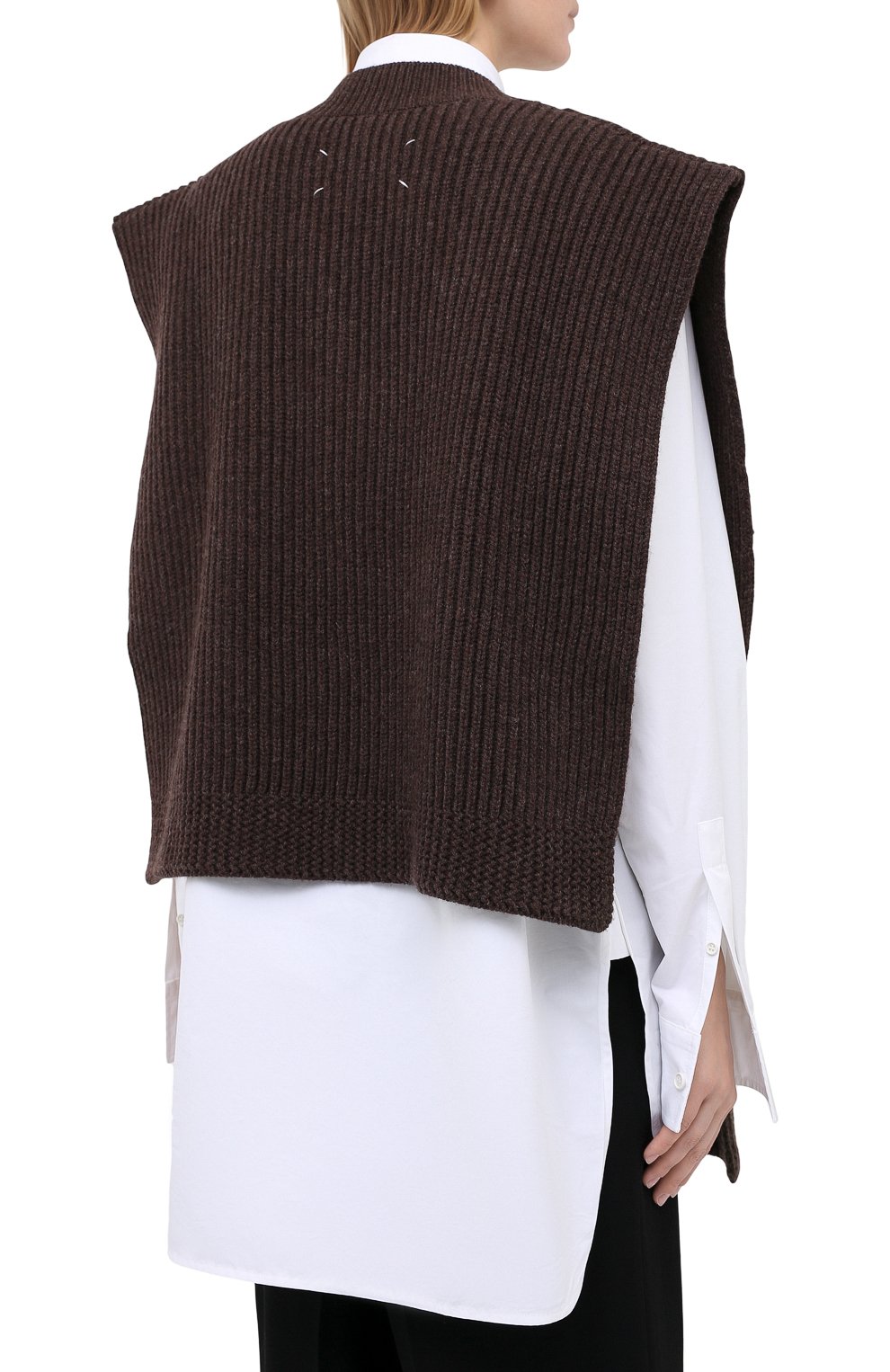 Шерстяной жилет MAISON MARGIELA, арт. S51TH0075/S17482, фото 4