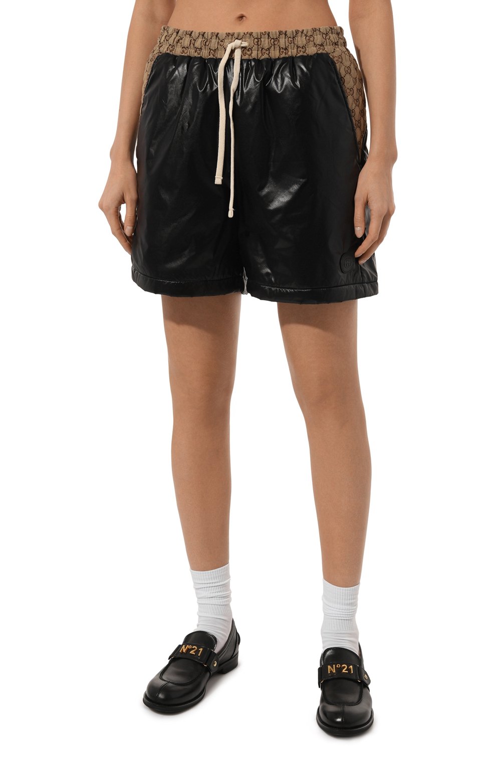 Хлопковые шорты GUCCI, арт. 717044/XJEU5, фото 3