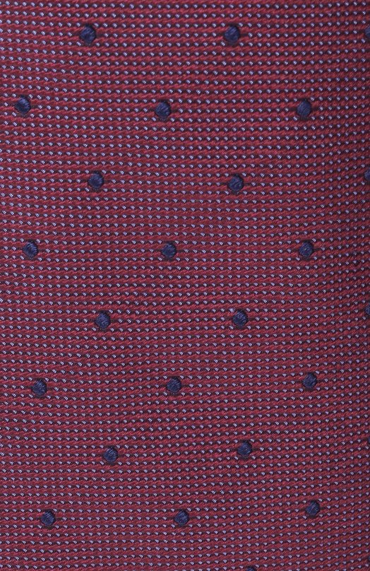 Шелковый галстук Corneliani 25U302-2520307 Бордовый  25U302-2520307 Фото 4