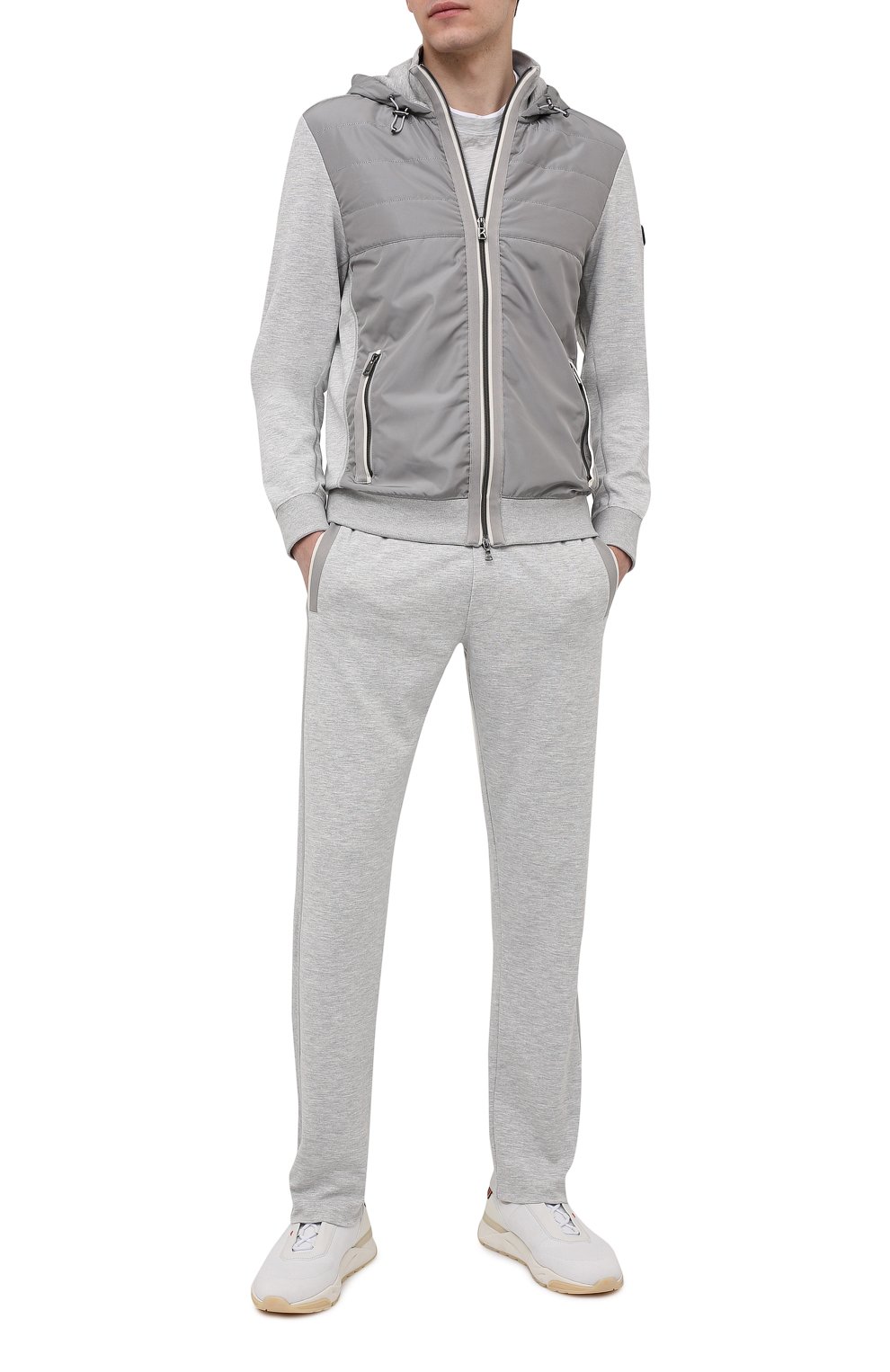 Брюки BOGNER светло-серого цвета по цене 22300 руб., арт. 18783928, фото 2 Брюки BOGNER, арт. 18783928, фото 2