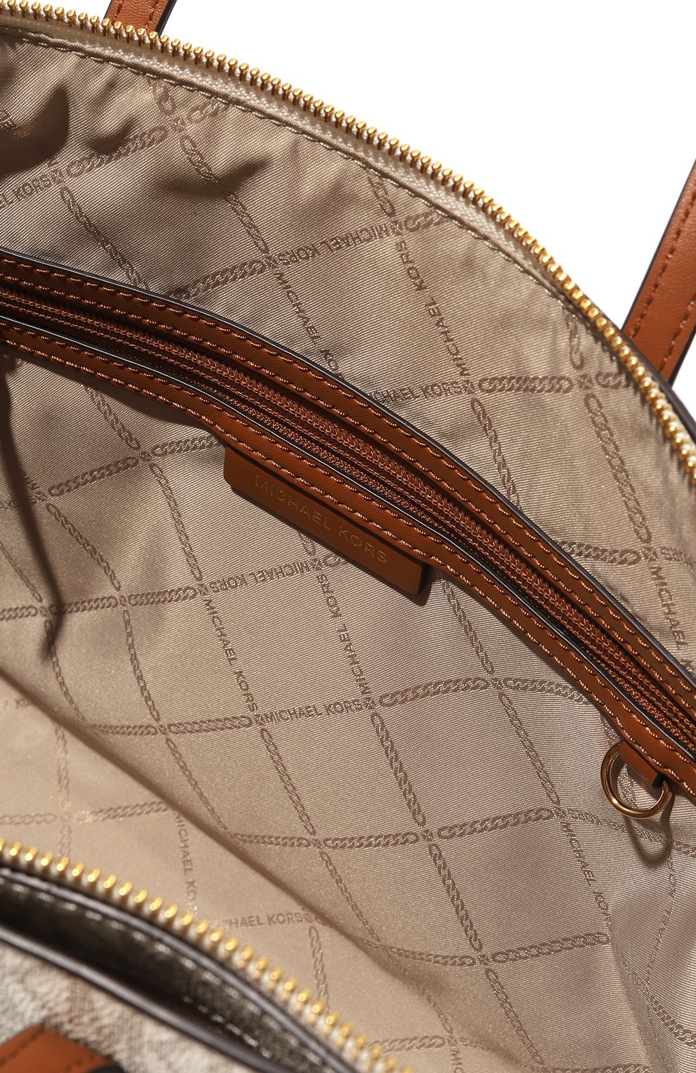 Сумка-тоут marilyn medium MICHAEL MICHAEL KORS бежевого цвета по цене 33350 руб., арт. 30S2G6AT2B, фото 5 Сумка-тоут marilyn medium MICHAEL MICHAEL KORS, арт. 30S2G6AT2B, фото 5