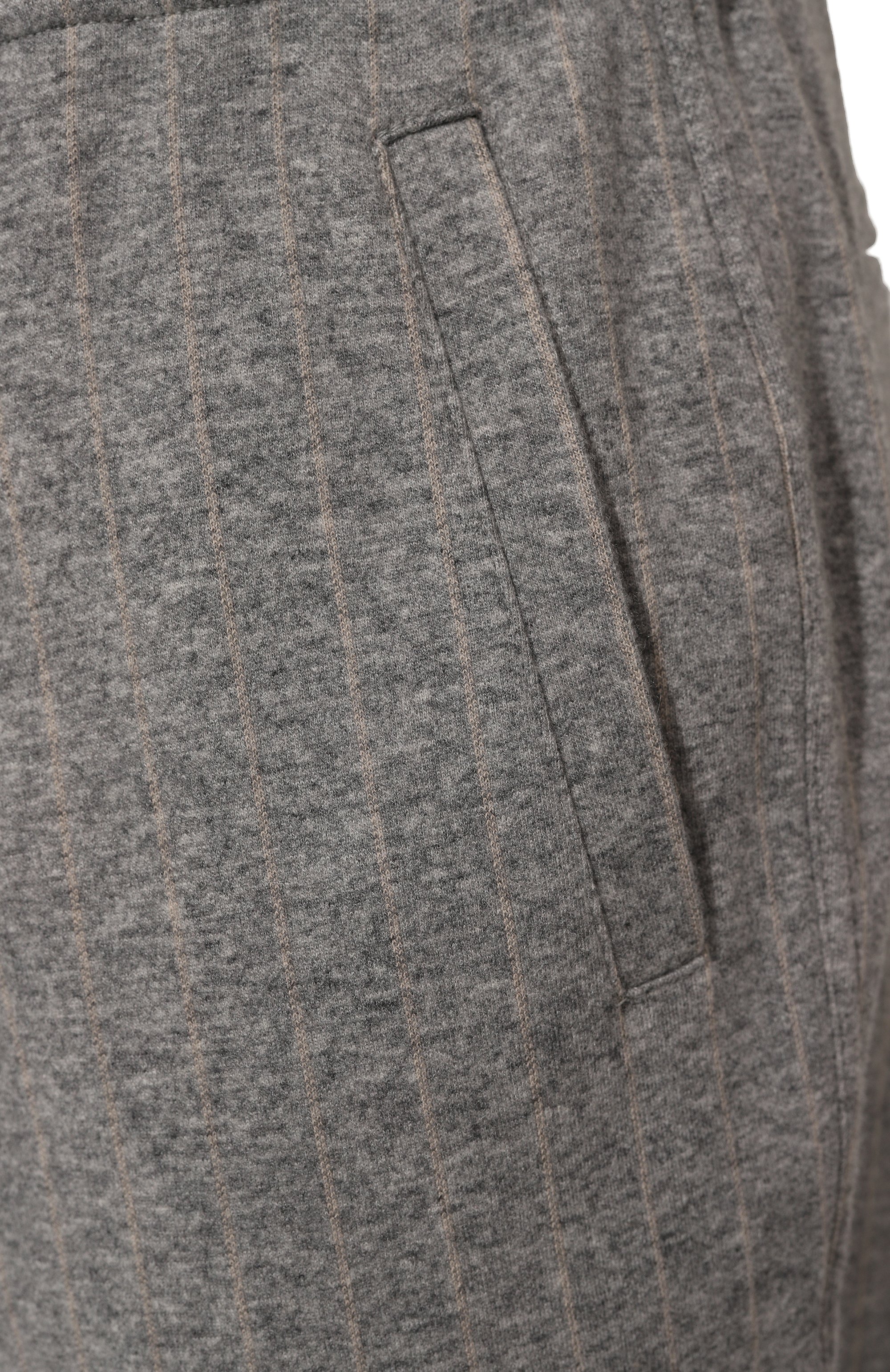 Джоггеры из кашемира и хлопка BRUNELLO CUCINELLI, арт. M0T783233G, фото 5