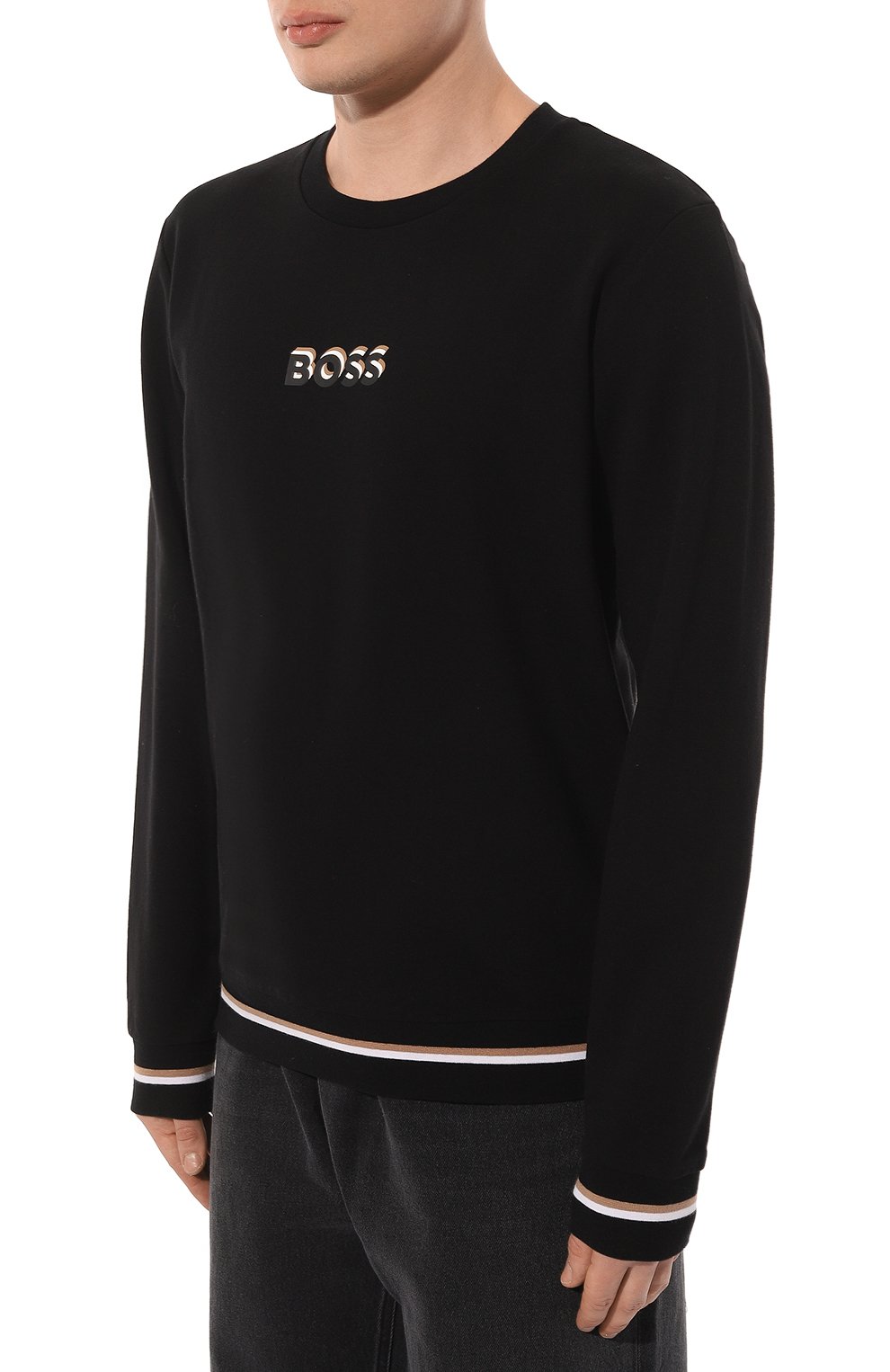 Хлопковый свитшот BOSS, арт. 50510861, фото 3