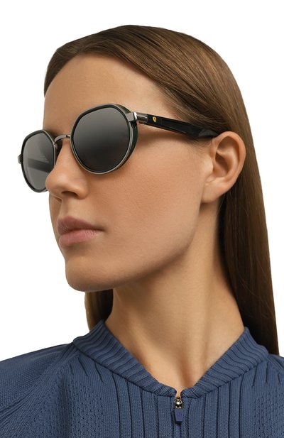 Солнцезащитные очки RAY-BAN черного цвета по цене 30700 руб., арт. 3703M-F0786G, фото 2 Солнцезащитные очки RAY-BAN, арт. 3703M-F0786G, фото 2