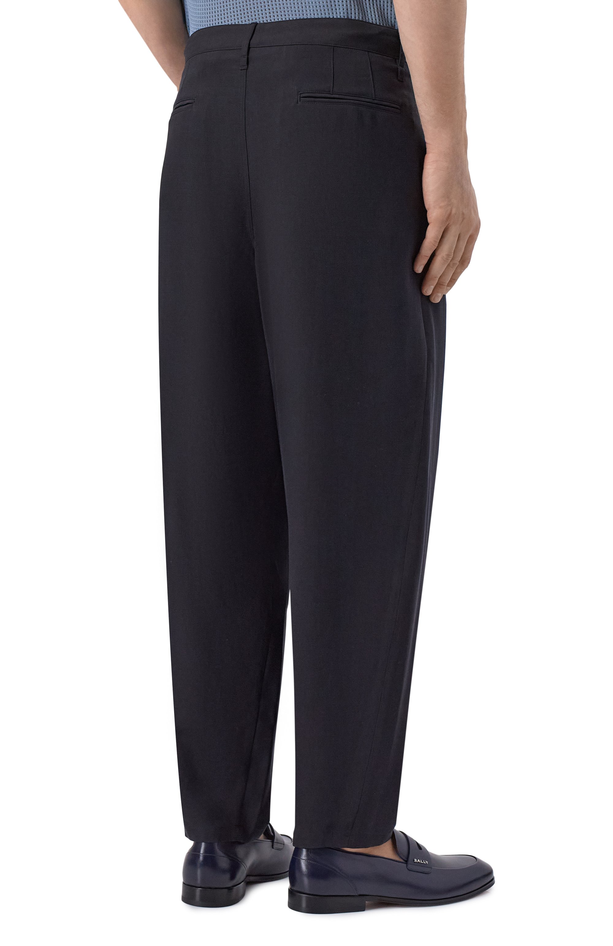 Шелковые брюки GIORGIO ARMANI, арт. GM003229/TE20294, фото 4