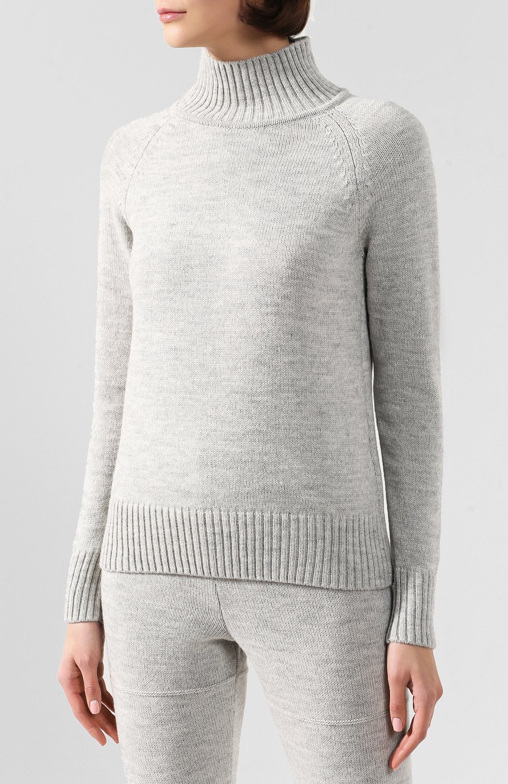 Костюм SEVEN LAB серого цвета по цене 24780 руб., арт. KN SS19-3 white/grey, фото 2 Костюм SEVEN LAB, арт. KN SS19-3 white/grey, фото 2