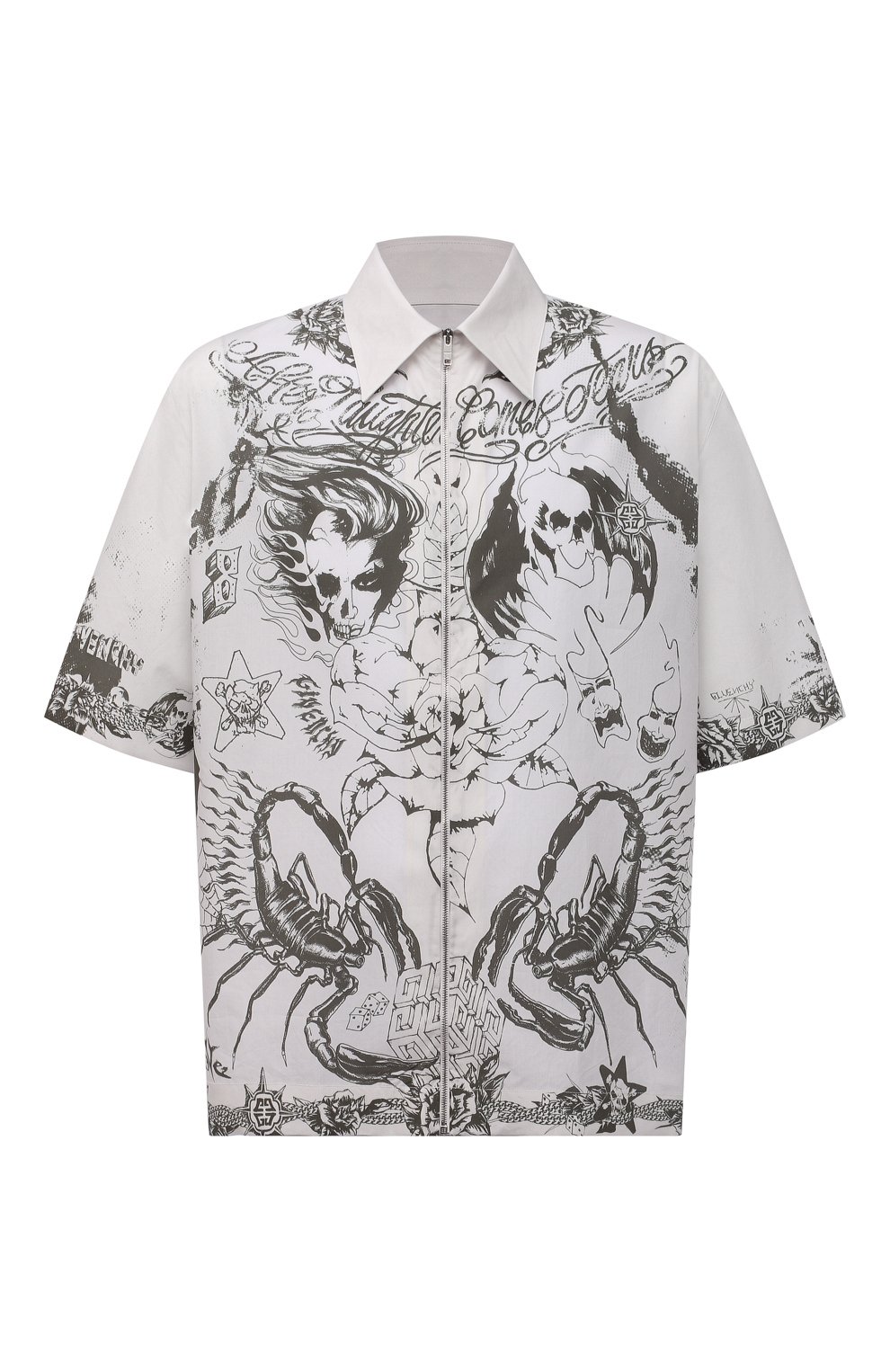 Хлопковая рубашка GIVENCHY, арт. BM60PK13R6, фото 1