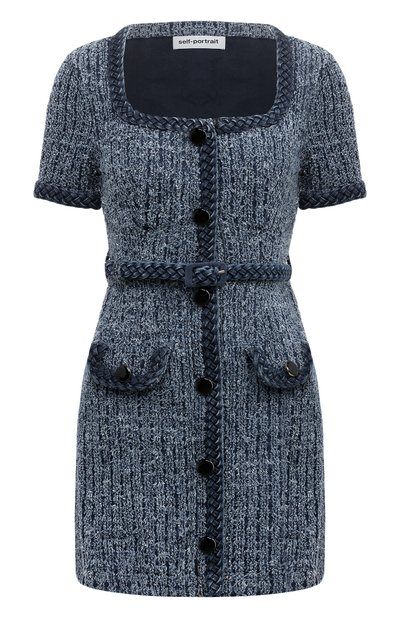 Джинсовое платье SELF-PORTRAIT, арт. PF24-836S-BL, фото 1