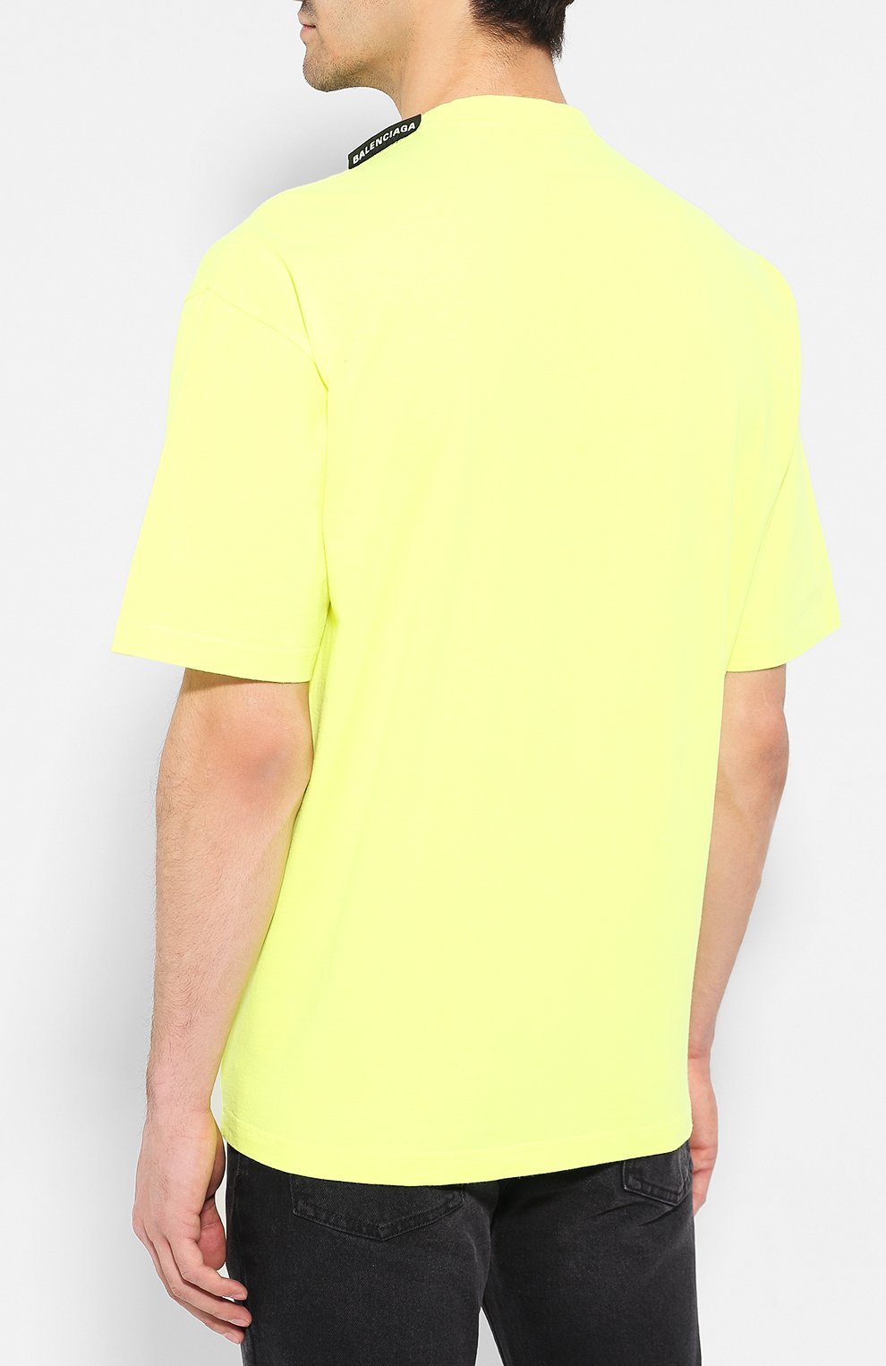 Хлопковая футболка BALENCIAGA, арт. 578139/TEV18, фото 4