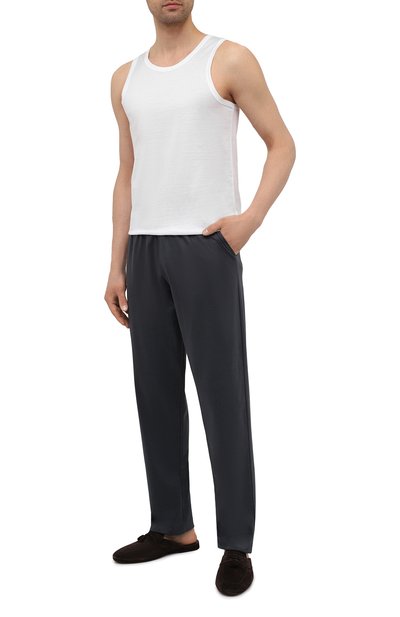 Хлопковая майка ZEGNA, арт. N2D000070, фото 2