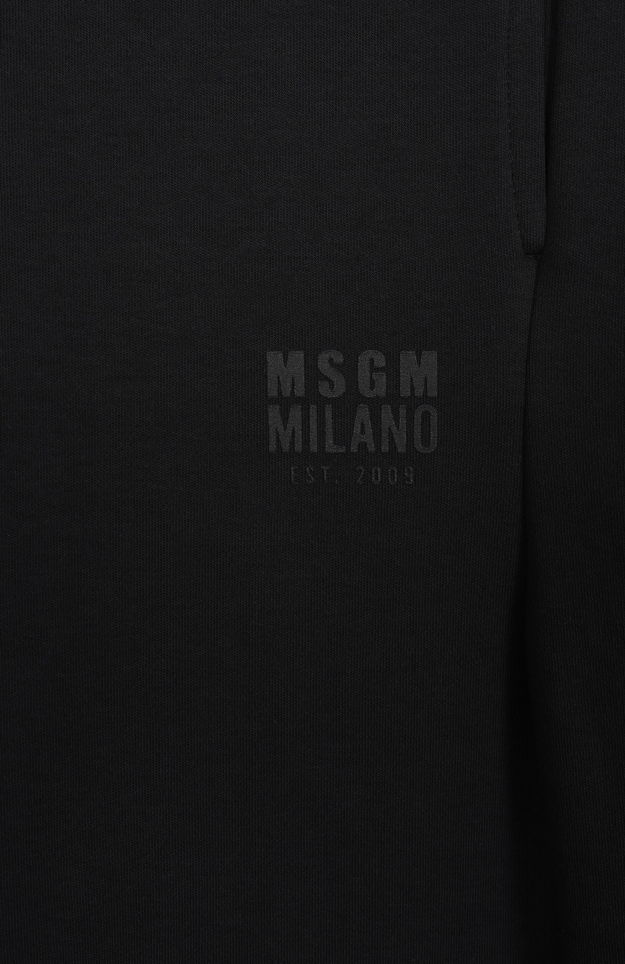 Хлопковые джоггеры MSGM KIDS, арт. S5MSJUFP172, фото 3