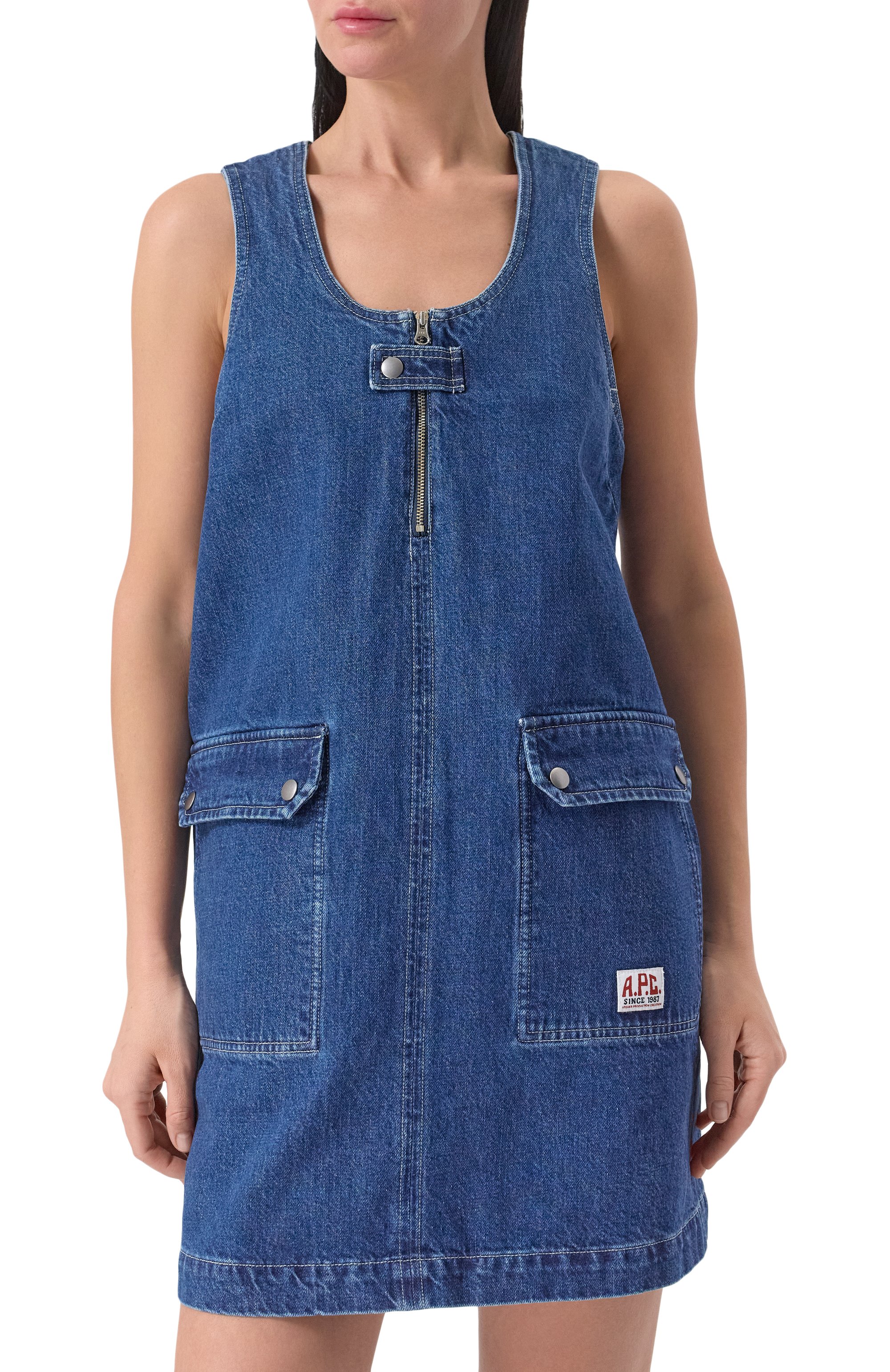 Джинсовое платье A.P.C., арт. C0HET-F35145, фото 3