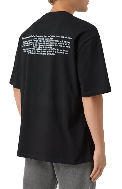 Хлопковая футболка DIEGO VENTURINO, арт. DVTS0DVC, фото 4