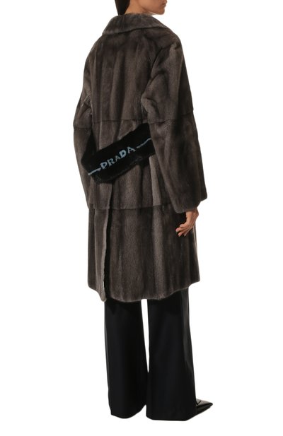 Шуба из норки PRADA, арт. 166543-L89-F0031, фото 4