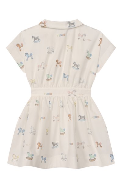 Хлопковое платье FENDI, арт. BFB597/AVW9, фото 2