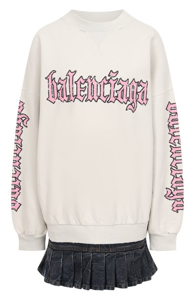 Женское хлопковое платье BALENCIAGA, арт. 838718/TSVW5