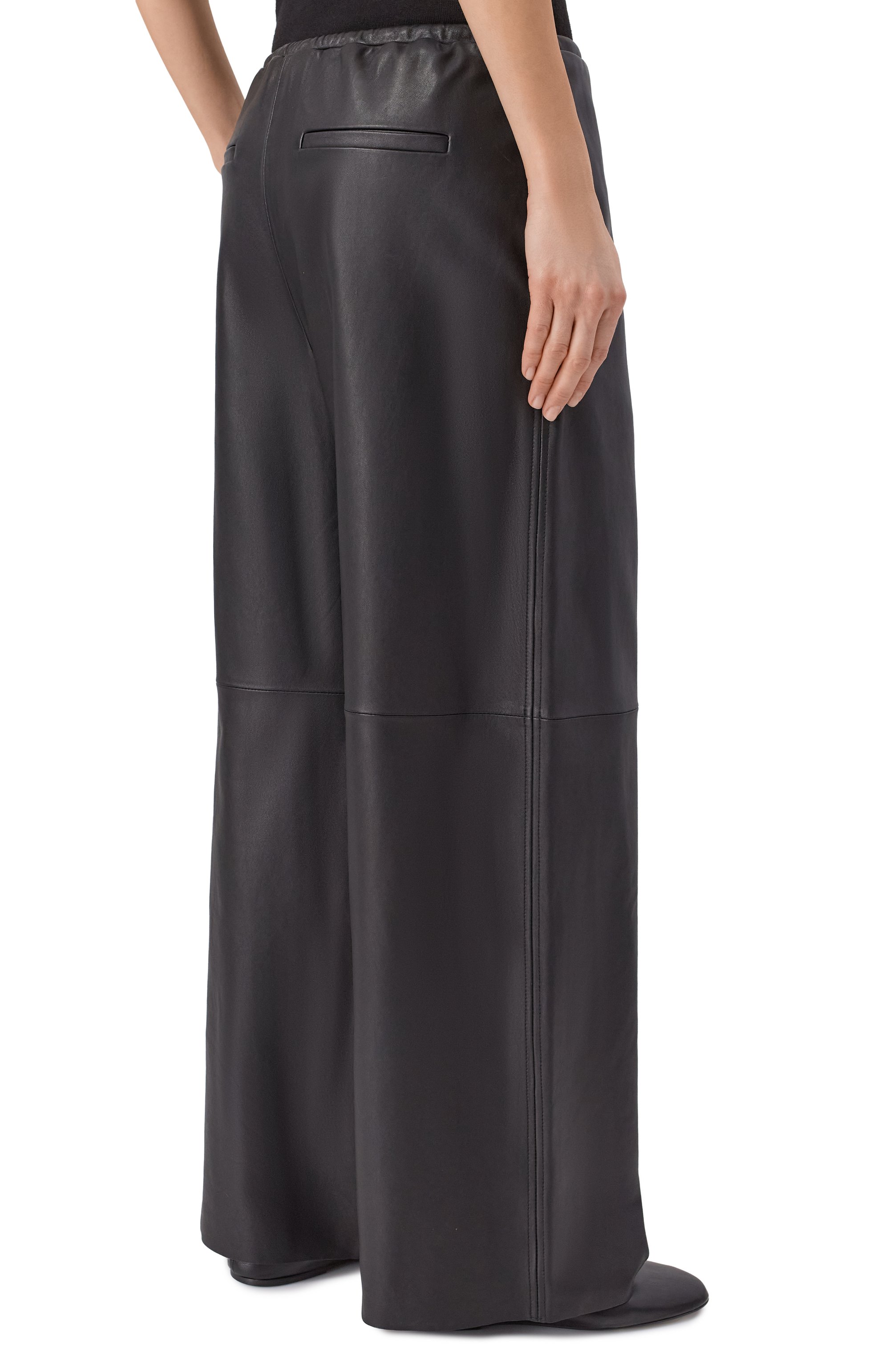 Кожаные брюки 12 STOREEZ, арт. 137756, фото 4