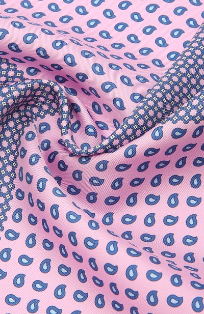 Шелковый платок ZEGNA розового цвета по цене 11350 руб., арт. Z9J02/39A, фото 2 Шелковый платок ZEGNA, арт. Z9J02/39A, фото 2