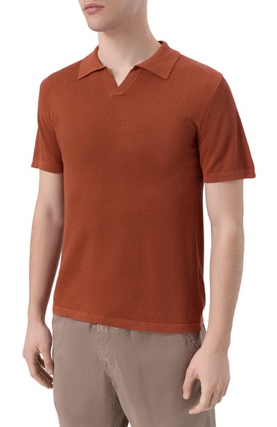 Шелковое поло DANIELE FIESOLI, арт. SE1103, фото 3