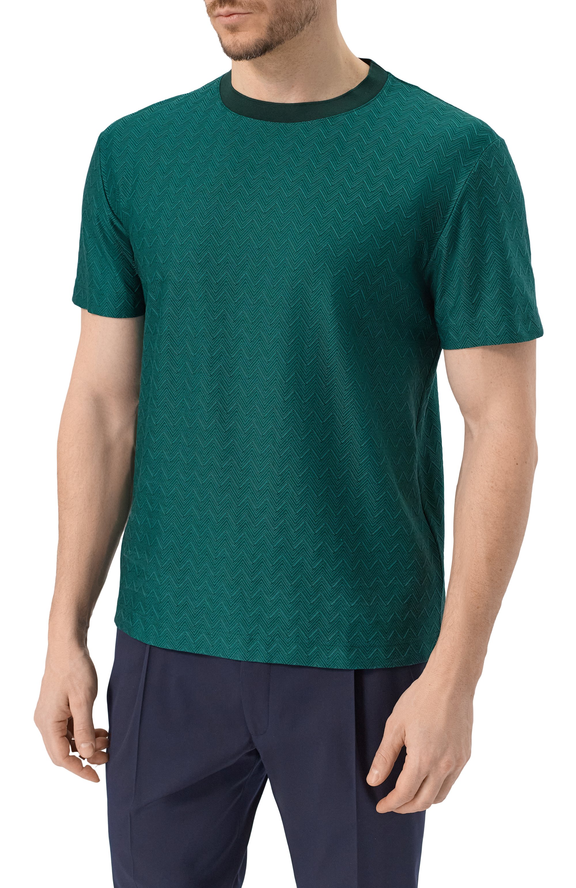 Хлопковая футболка MISSONI, арт. US25SL09/BJ00LJ, фото 3