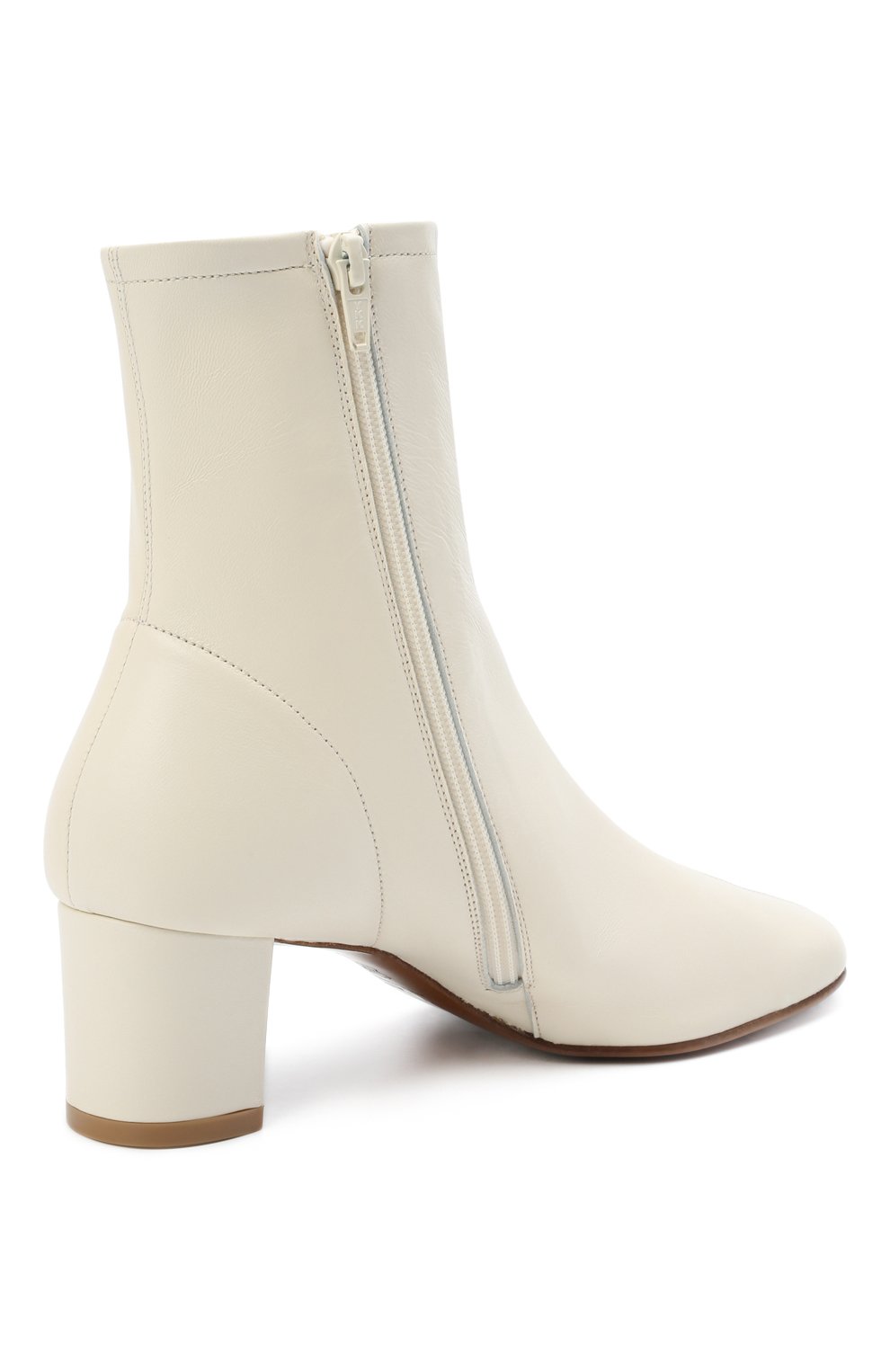 Кожаные ботильоны sofia BY FAR, арт. 16603-05-SWHTL, фото 4