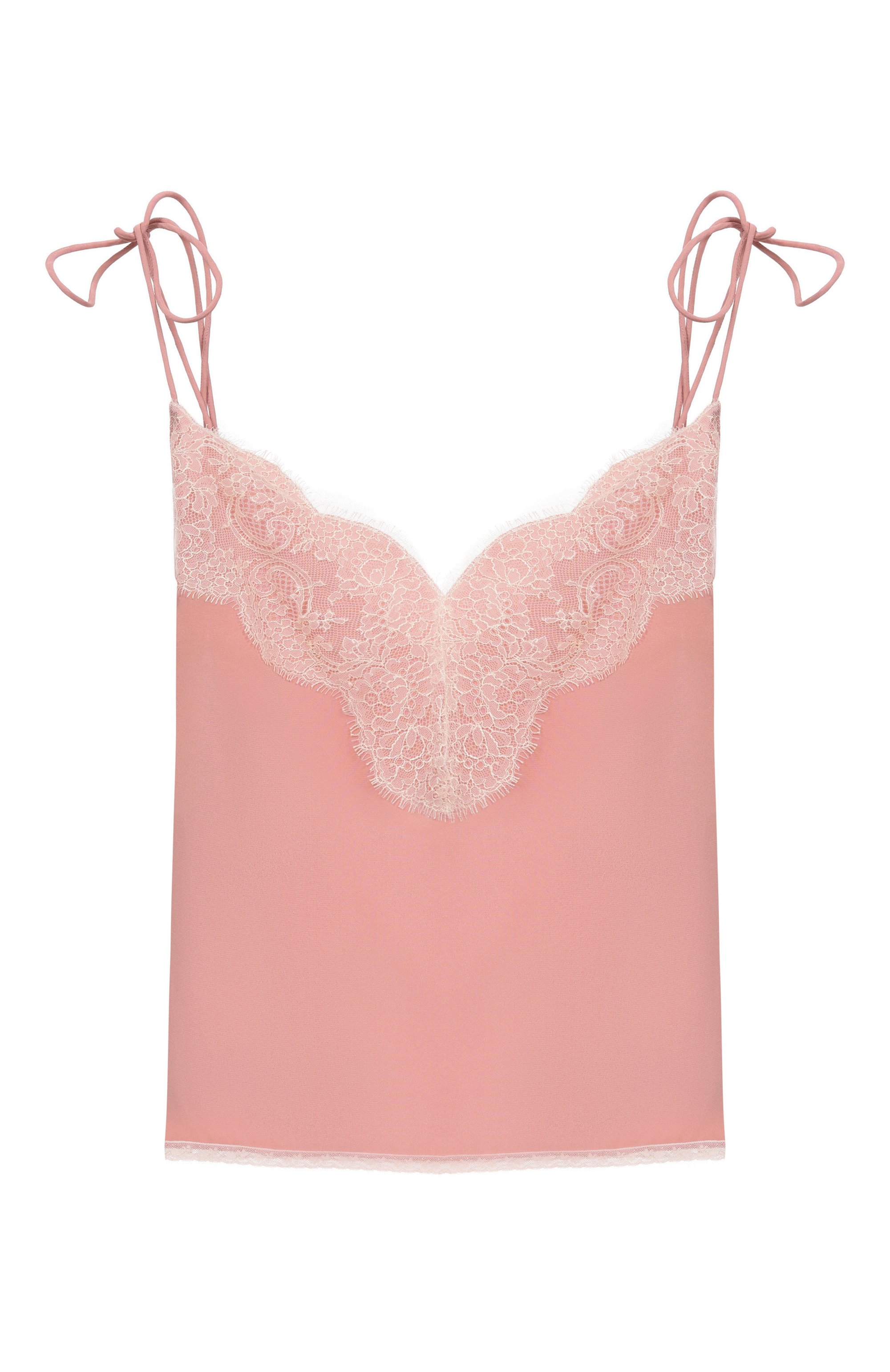 Шелковый топ VALENTINO, арт. 8B3AEBG221B, фото 1