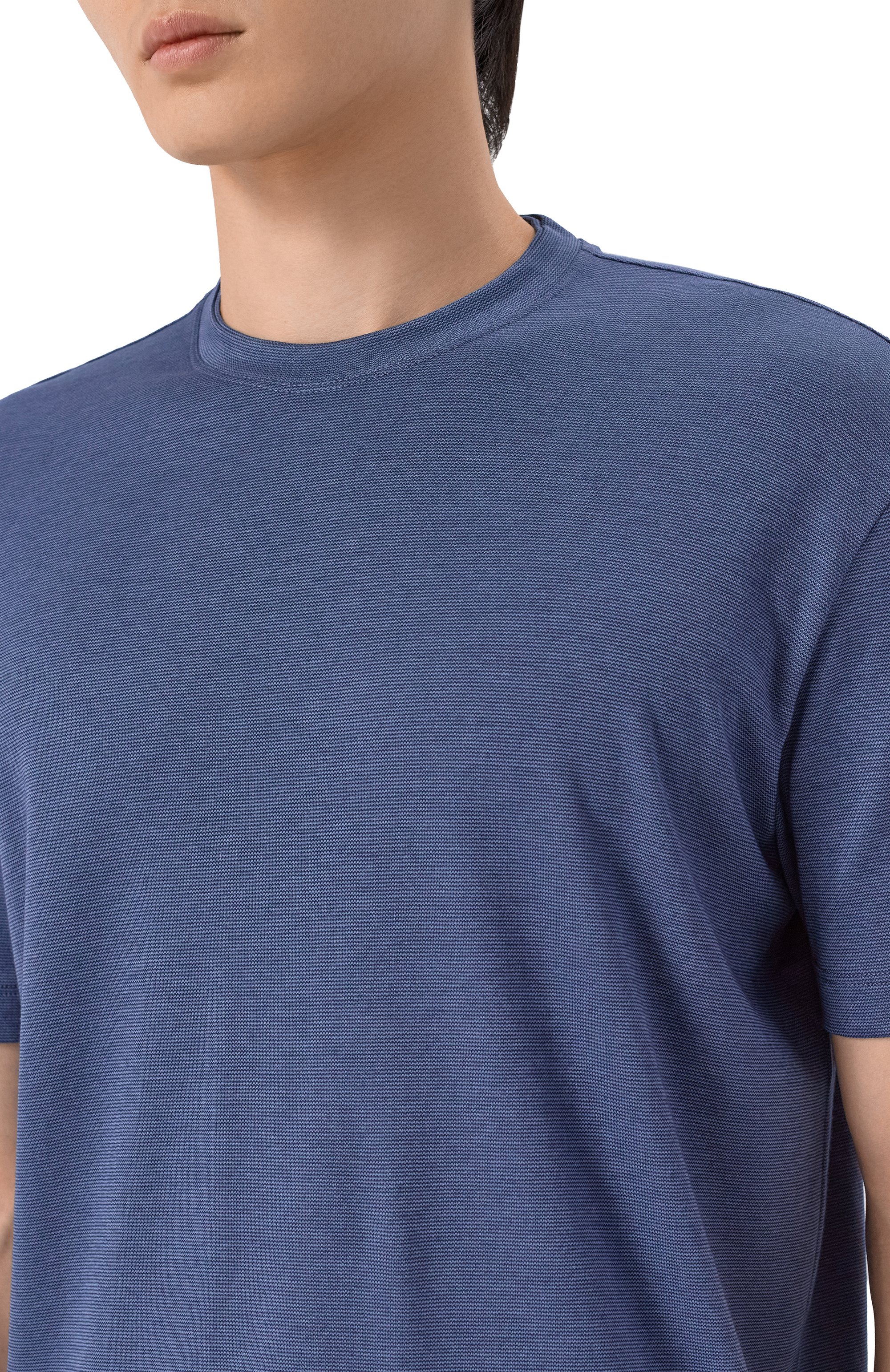 Футболка из хлопка и лиоцелла PAUL&SHARK, арт. 25411026, фото 5