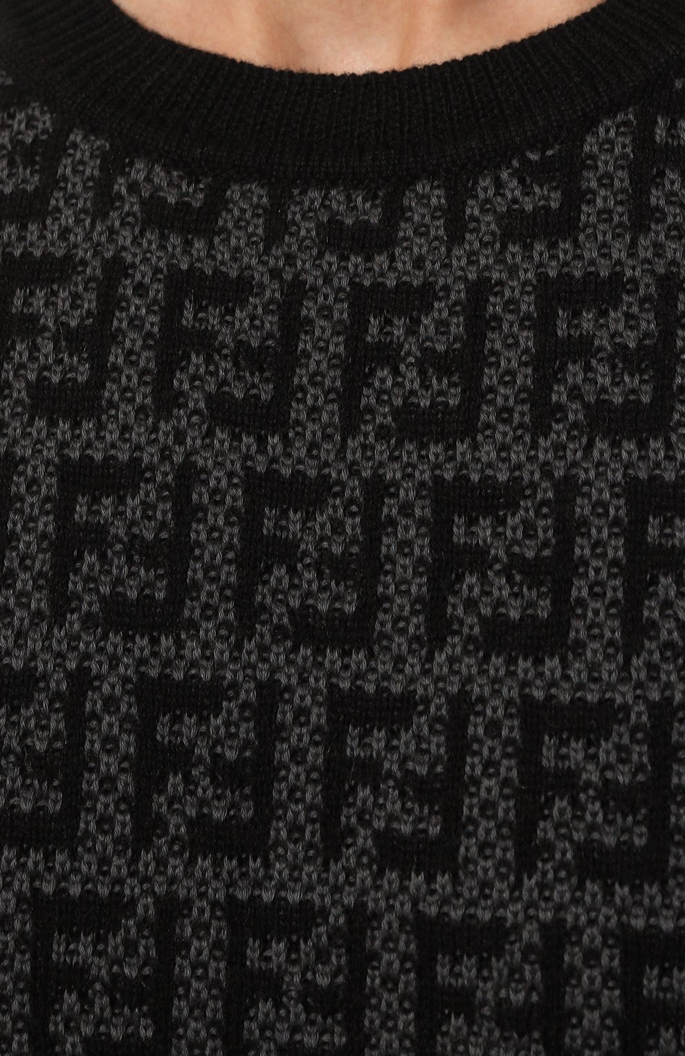Джемпер из шерсти и хлопка FENDI, арт. FZX050/AKFS/F1HXU, фото 5
