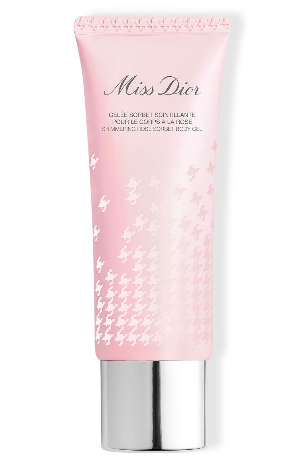 Мерцающий гель для тела miss dior shimmering rose sorbet body gel (75ml) DIOR бесцветного цвета по цене 5500 руб., арт. C099700547, фото 1 Мерцающий гель для тела miss dior shimmering rose sorbet body gel (75ml) DIOR, арт. C099700547, фото 1