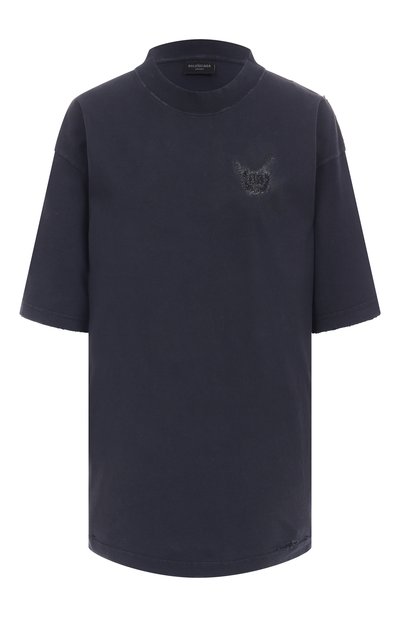 Женская хлопковая футболка BALENCIAGA, арт. 764235/TSVD5
