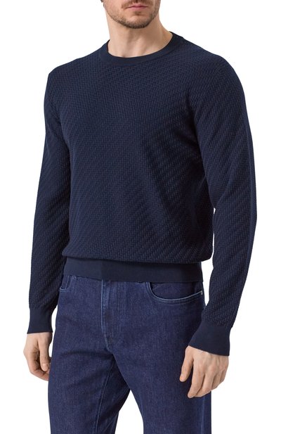 Джемпер из хлопка и шелка BRIONI, арт. UMQ90L/PAK22, фото 3