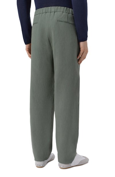 Льняные брюки GIORGIO ARMANI, арт. GM001625/TE10954, фото 4