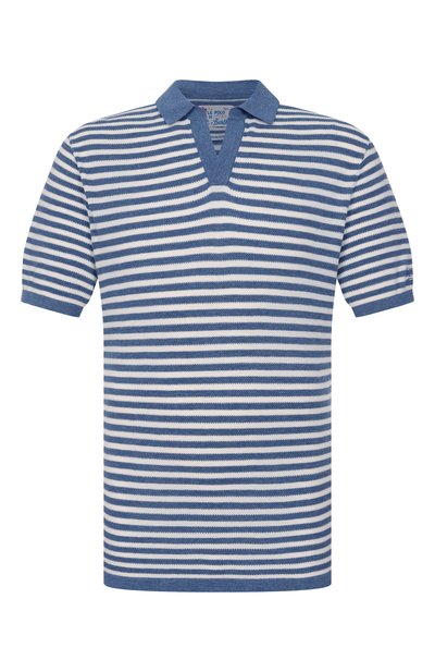 Мужская хлопковое поло MC2 SAINT BARTH, арт. SL00010-00009L/SL0AN STRIPES C0TT0N